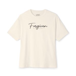 Forgiven by Grace – Christian Oversized T-Shirt