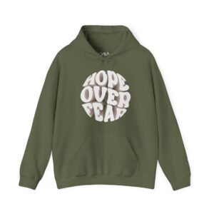 Hope Over Fear™ Unisex Christian Hoodie
