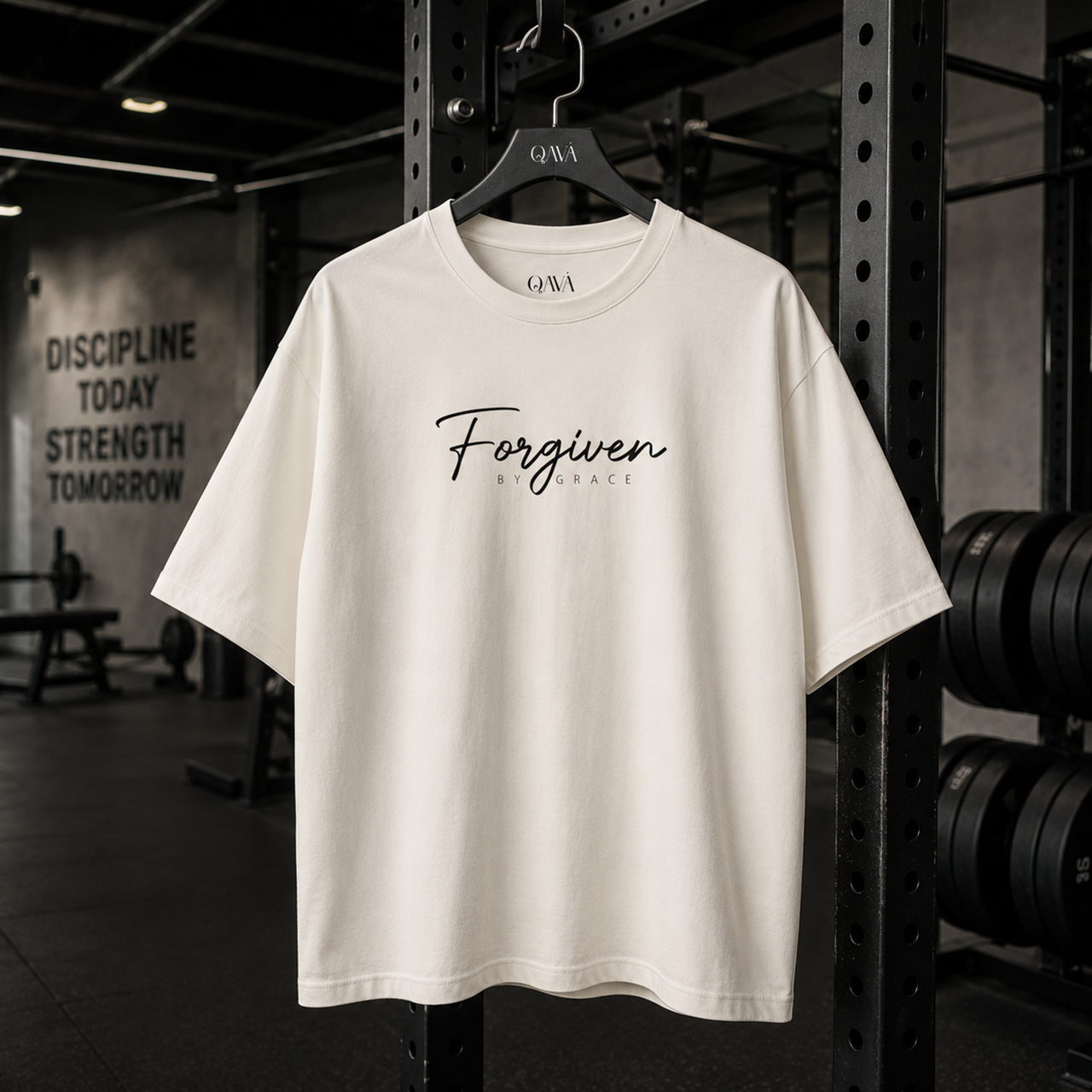 Forgiven by Grace – Christian Oversized T-Shirt - Image 7