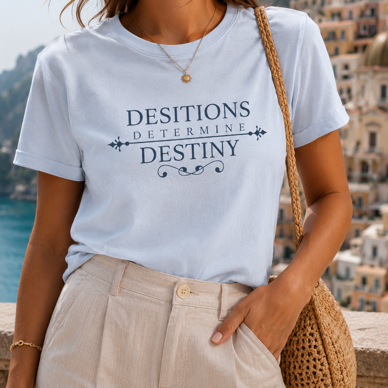 Decisions Determine Destiny™ Women's Softstyle Tee - Image 3