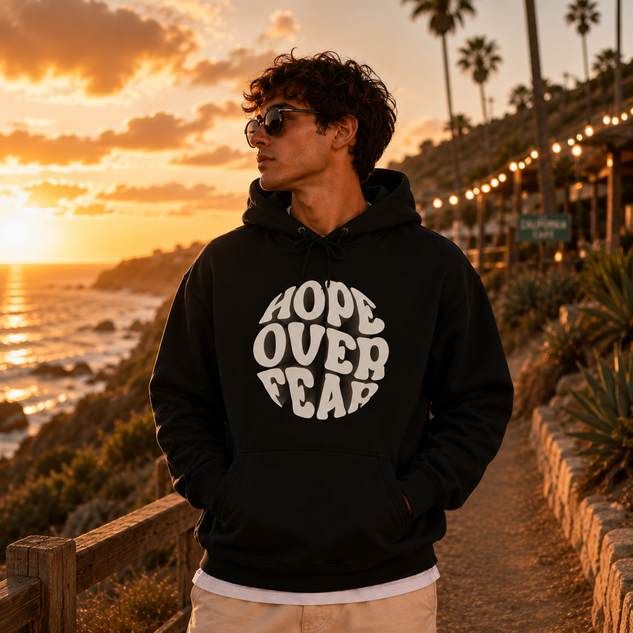 Hope Over Fear™ Unisex Christian Hoodie - Image 6