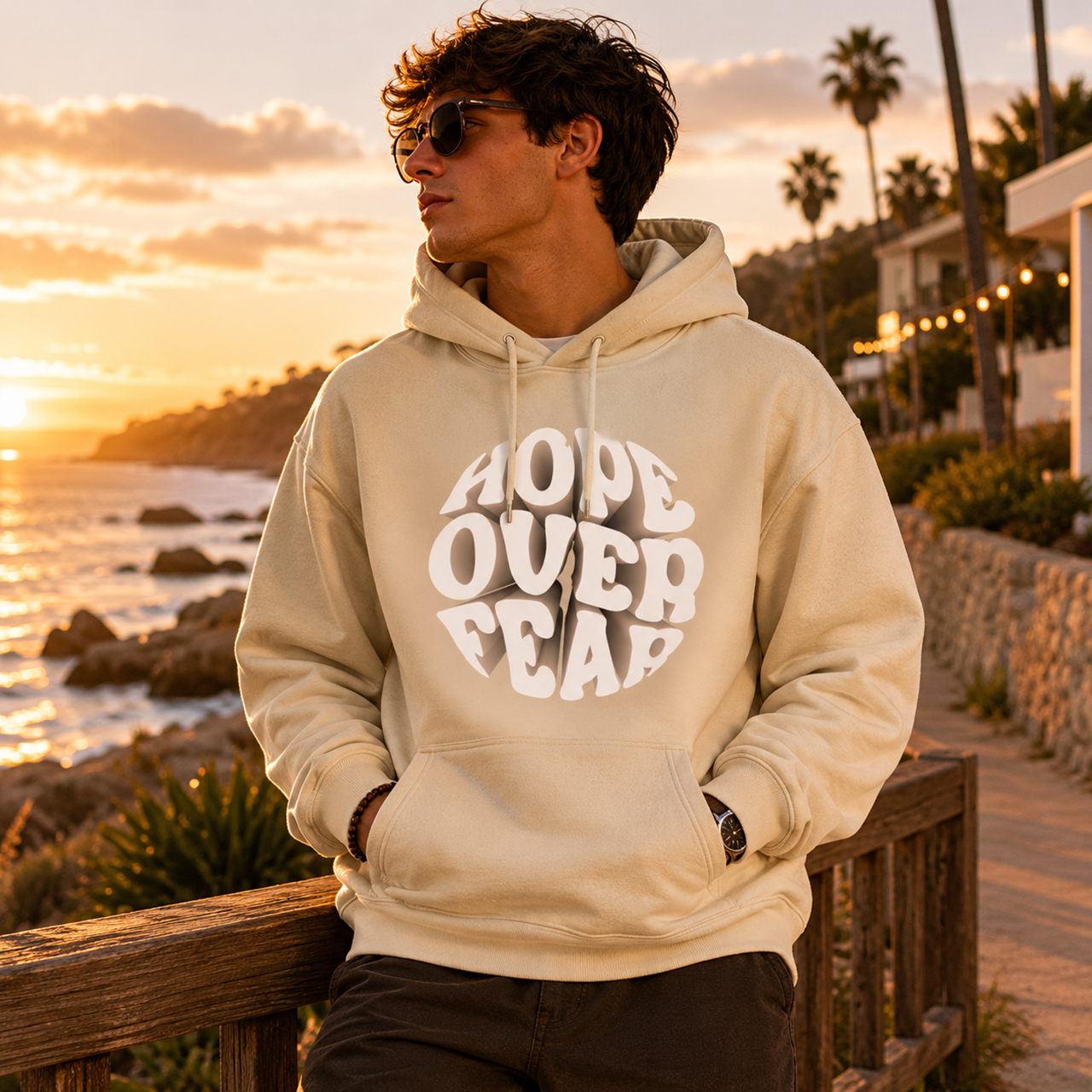 Hope Over Fear™ Unisex Christian Hoodie - Image 10