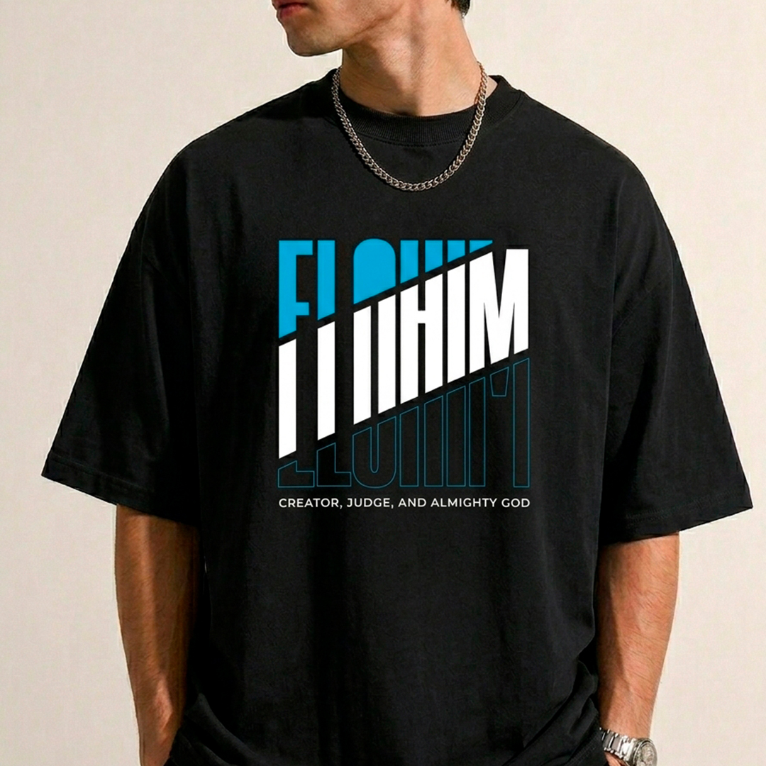 The ELOHIM Oversized Tee - Image 3