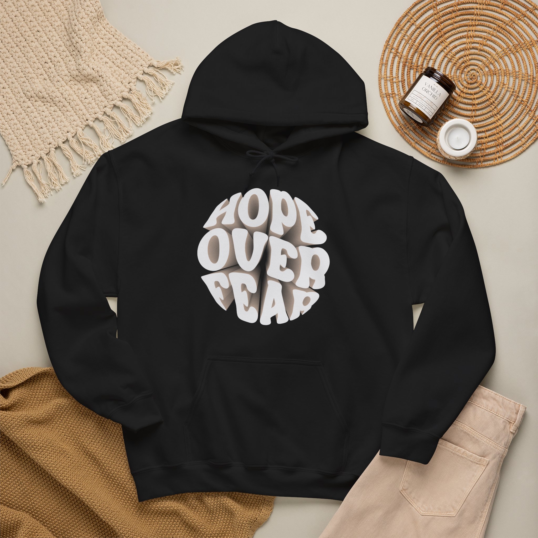 Hope Over Fear™ Unisex Christian Hoodie - Image 8
