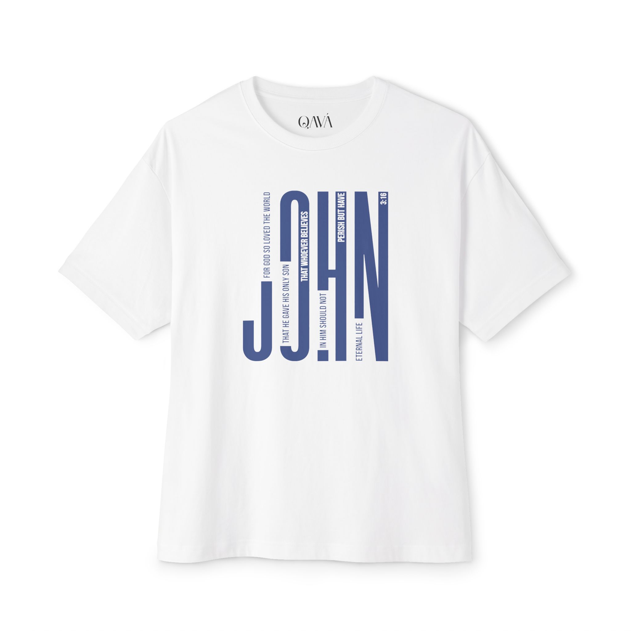John 3:16 Christian Oversized T-Shirt - Image 4