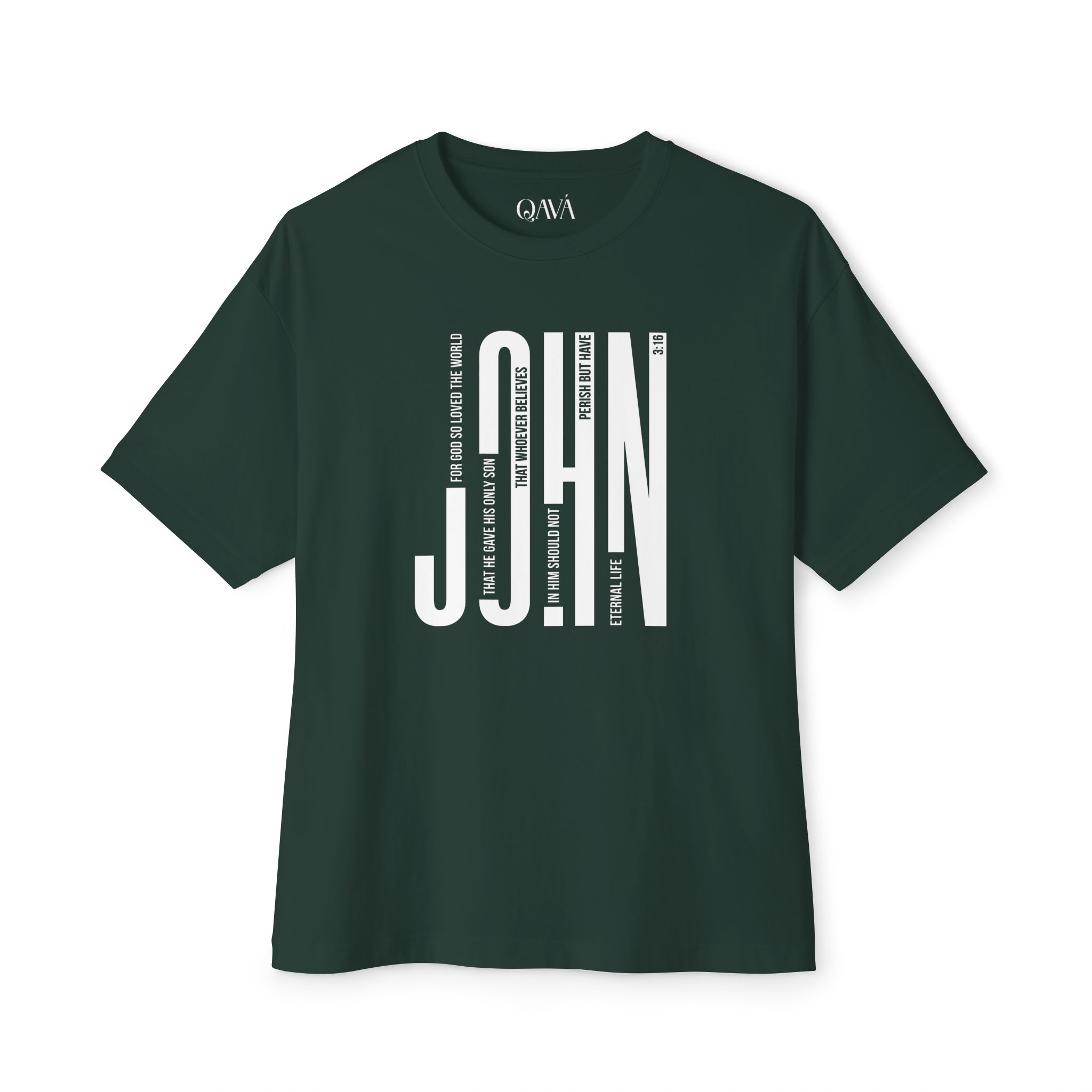 John 3:16 Christian Oversized T-Shirt - Image 5