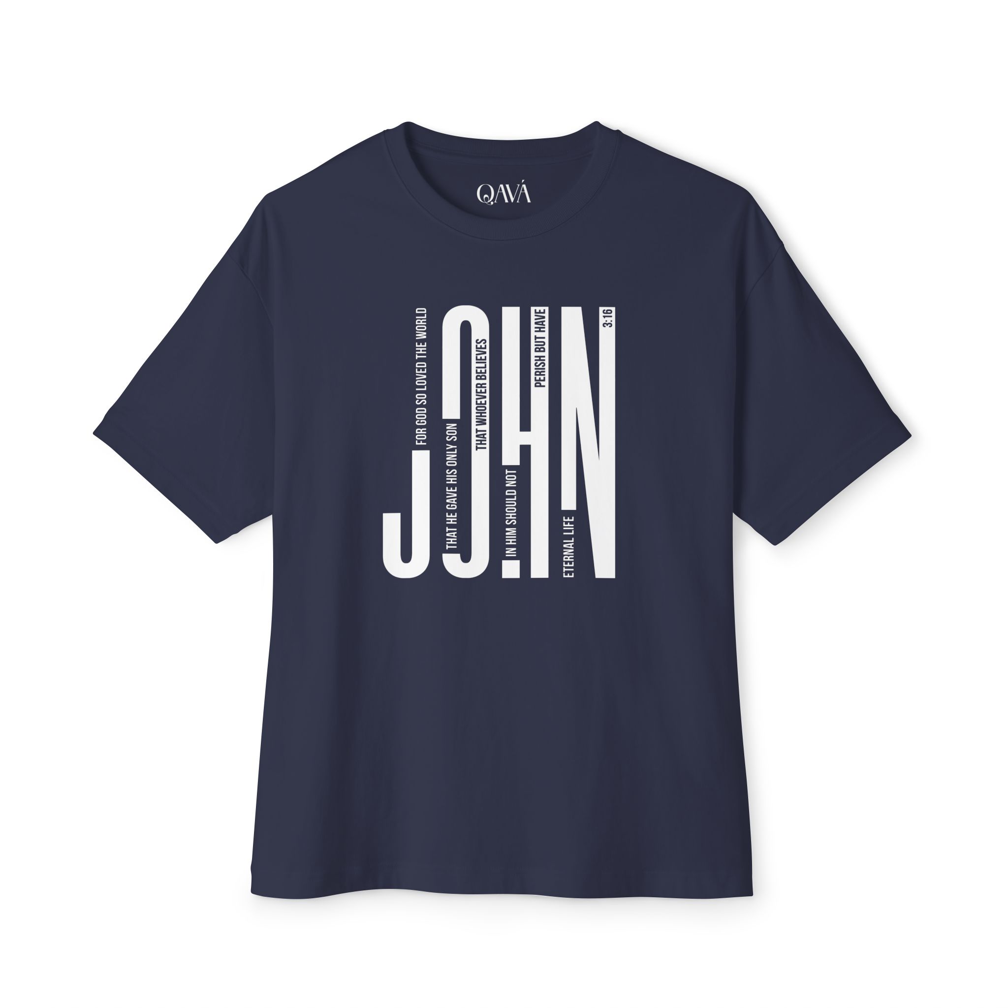 John 3:16 Christian Oversized T-Shirt - Image 2