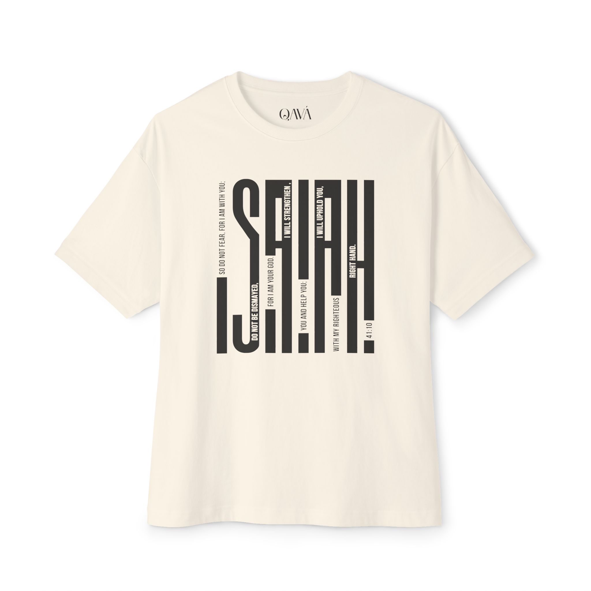 Isaiah 41:10 Christian Oversized T-Shirt - Image 3