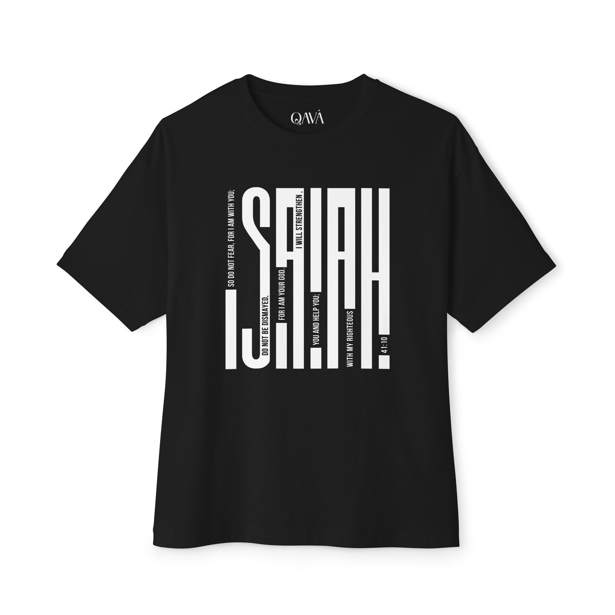 Isaiah 41:10 Christian Oversized T-Shirt - Image 2