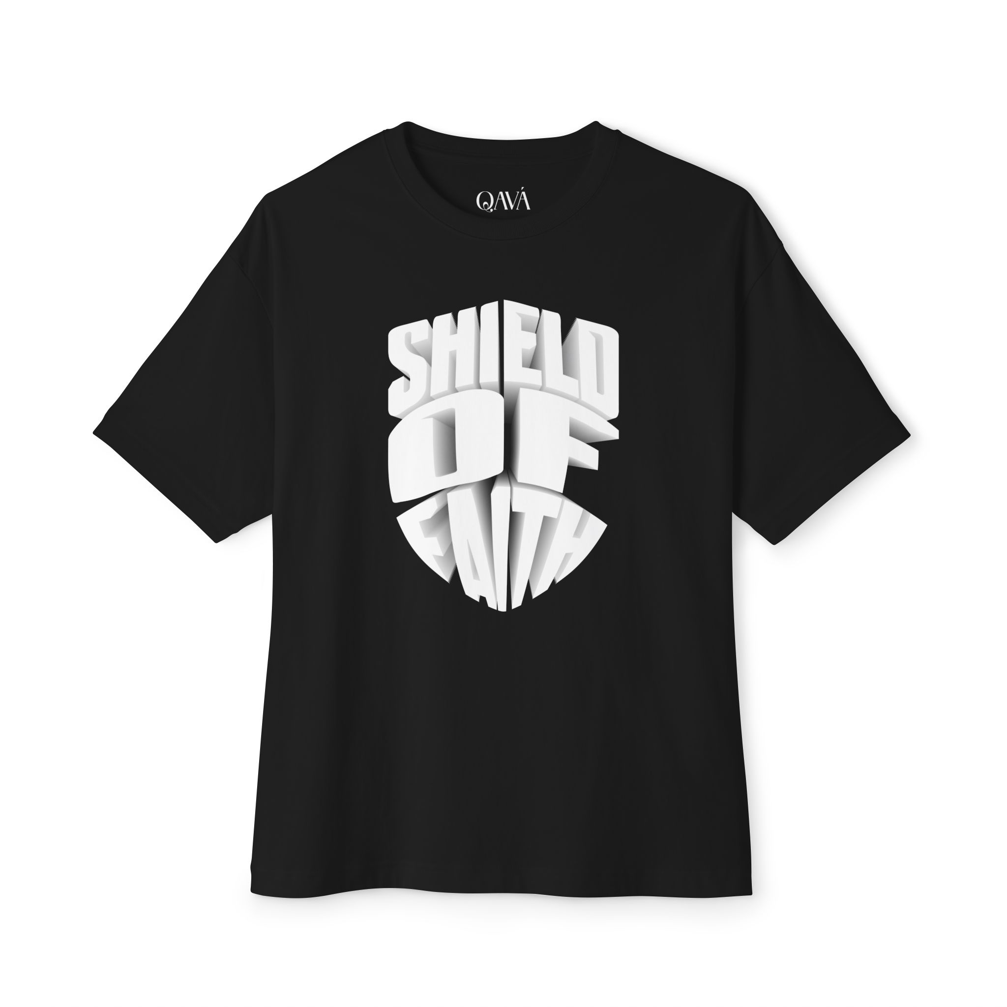 THE SHIELD OF FAITH Oversized Boxy Tee - Image 5