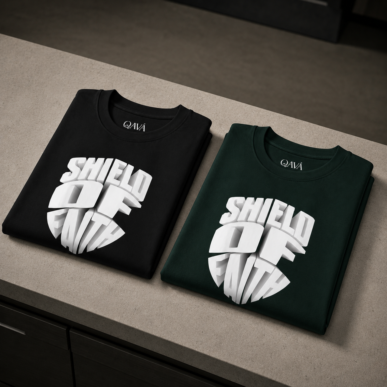 THE SHIELD OF FAITH Oversized Boxy Tee - Image 8