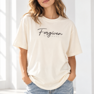 Forgiven by Grace Oversized T-Shirt